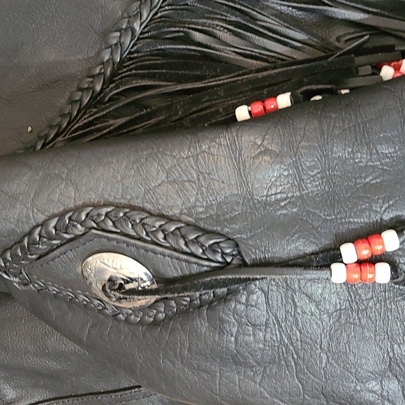 **Last Chance**Vintage Hot leathers ladies jacket - Picture 14 of 15